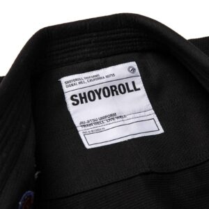 Shoyoroll Admiral Competitor Black Kimono BJJ