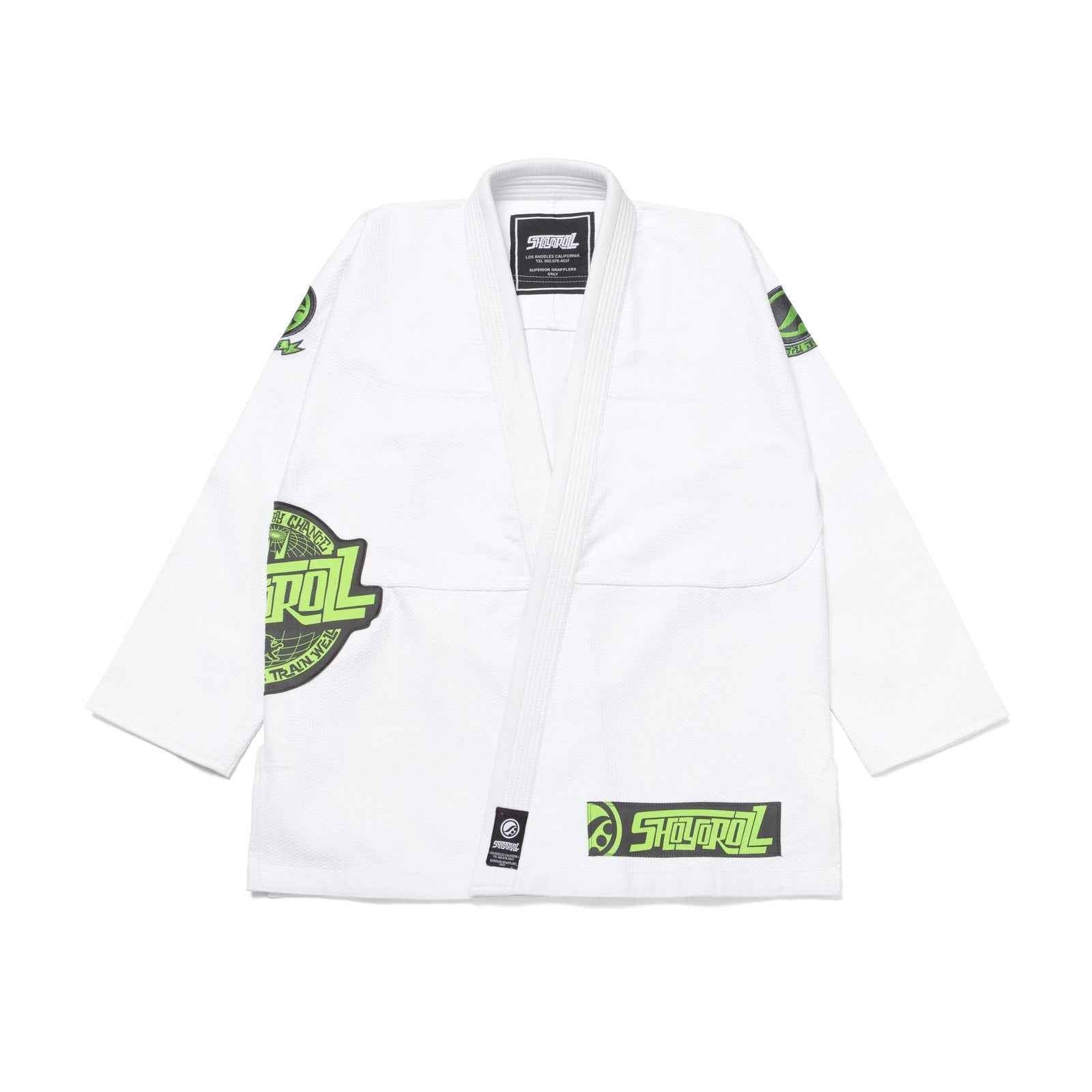 Shoyoroll 95 Competitor White BJJ Gi With Bag