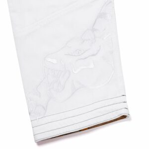 Albino & Preto Batch #110 Year of the Tiger BJJ Gi - White - Gi4victory