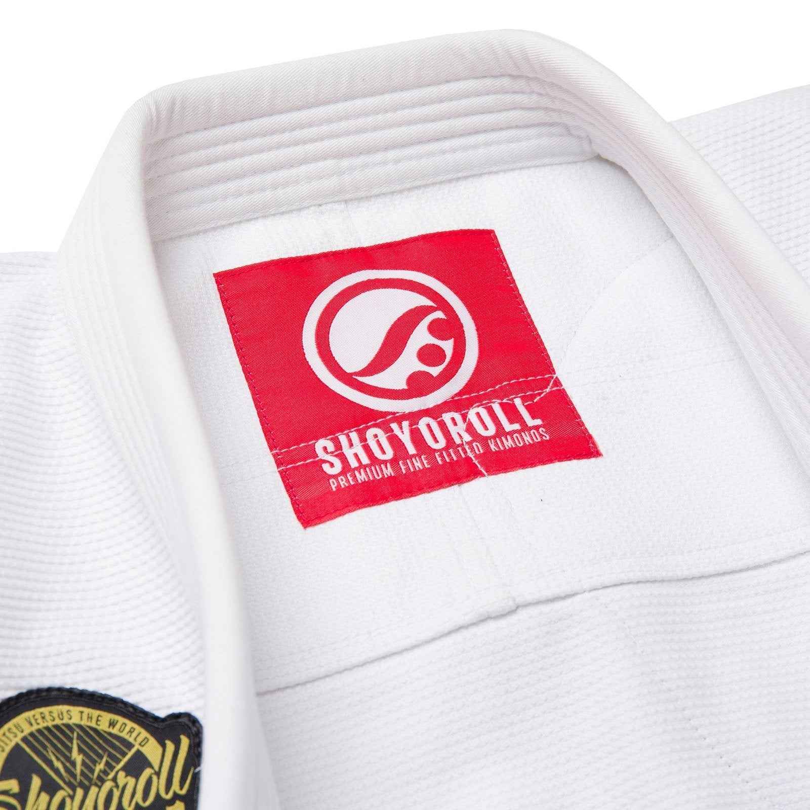 Shoyoroll Batch 136: Competitor Retro Kimono White Edition with Bag