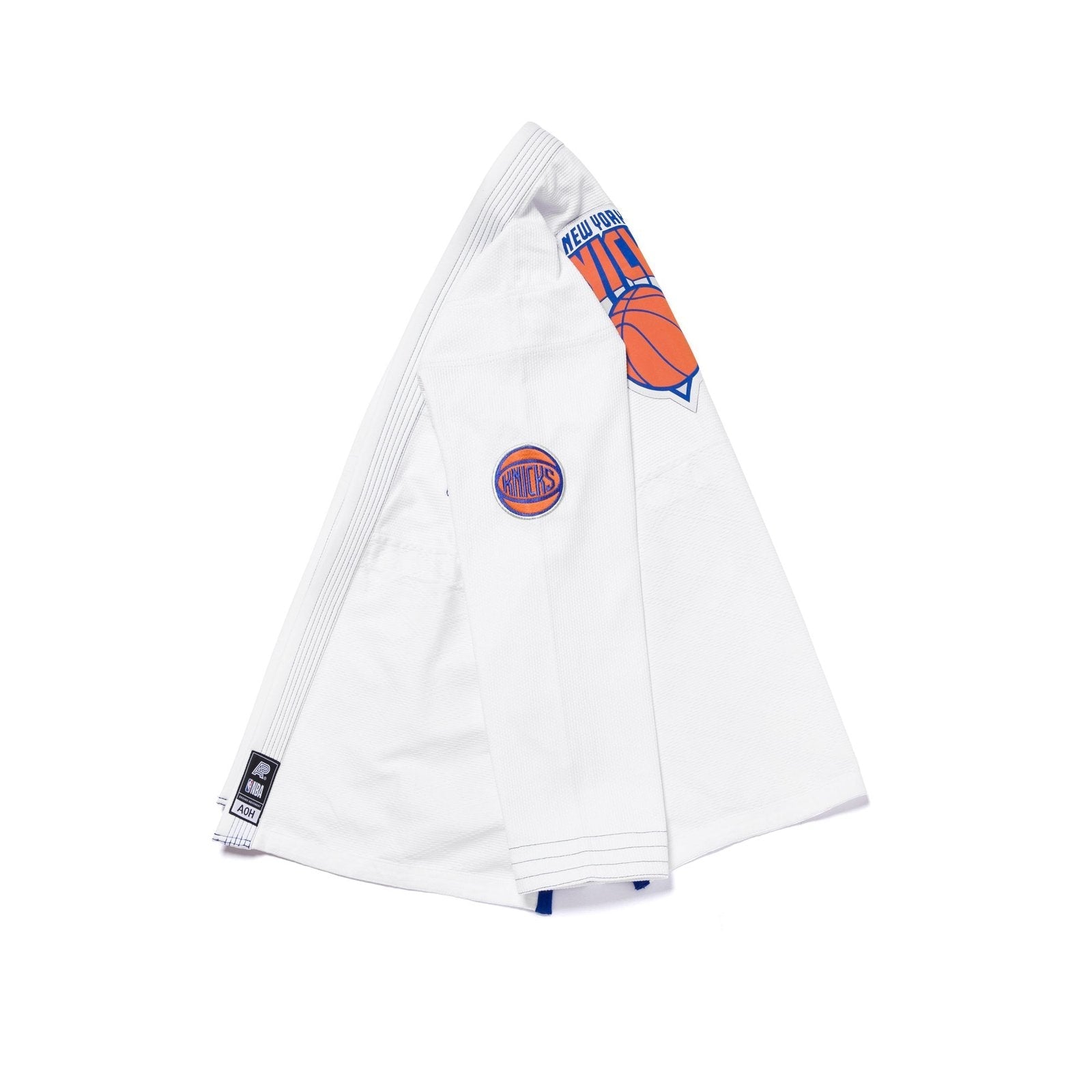 Albino and Preto A&P x NBA Knicks White BJJ Gi - Gi4victory