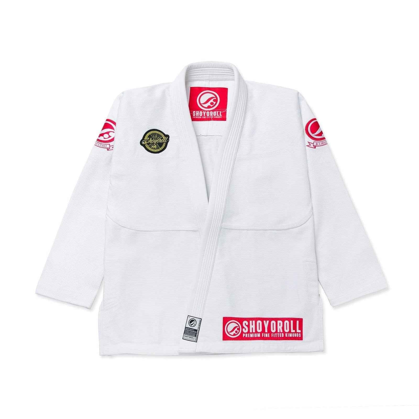 Shoyoroll Batch 136: Competitor Retro Kimono White Edition with Bag