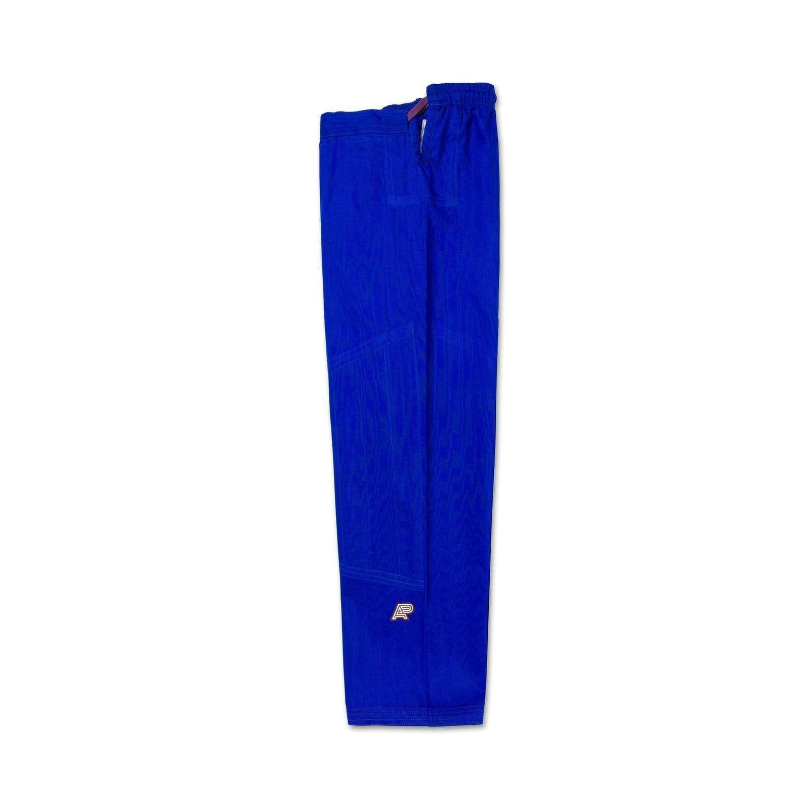 Albino and Preto POC Herringbone Classic Blue Jiu-Jitsu Gi