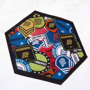 Albino and Preto Fundamental White "With Bags" BJJ Gi