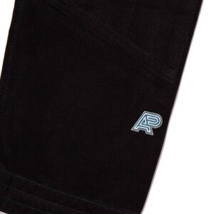 Albino and Preto Batch #106: Tri-Color Herringbone Classic BLACK “With Bags” BJJ Gi
