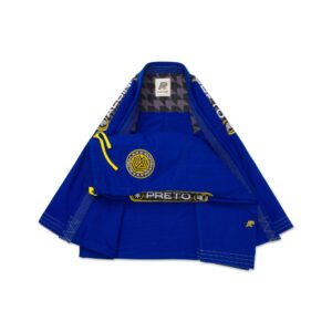 Albino & Preto RS Comp Blue BJJ Gi with Bag – Premium Brazilian Jiu-Jitsu Kimono