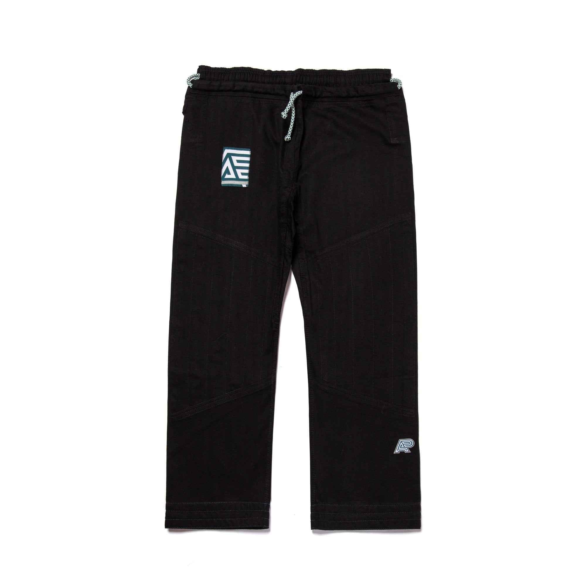 Albino and Preto Batch #106: Tri-Color Herringbone Classic BLACK “With Bags” BJJ Gi