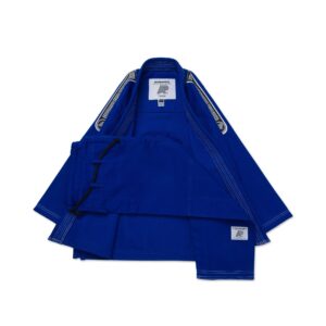 Albino & Preto MIL-SP Brazil DP.1 Blue BJJ Gi with Bag