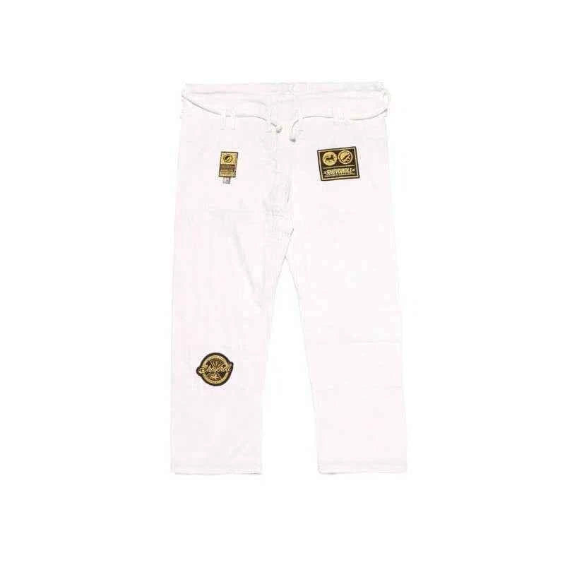 Shoyoroll Batch 103 Metallic Competitor Gold White BJJ Gi